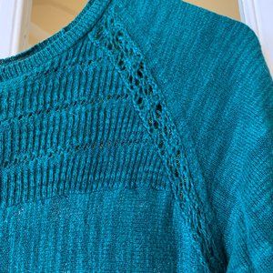 Green Anthropologie Sweater Tunic